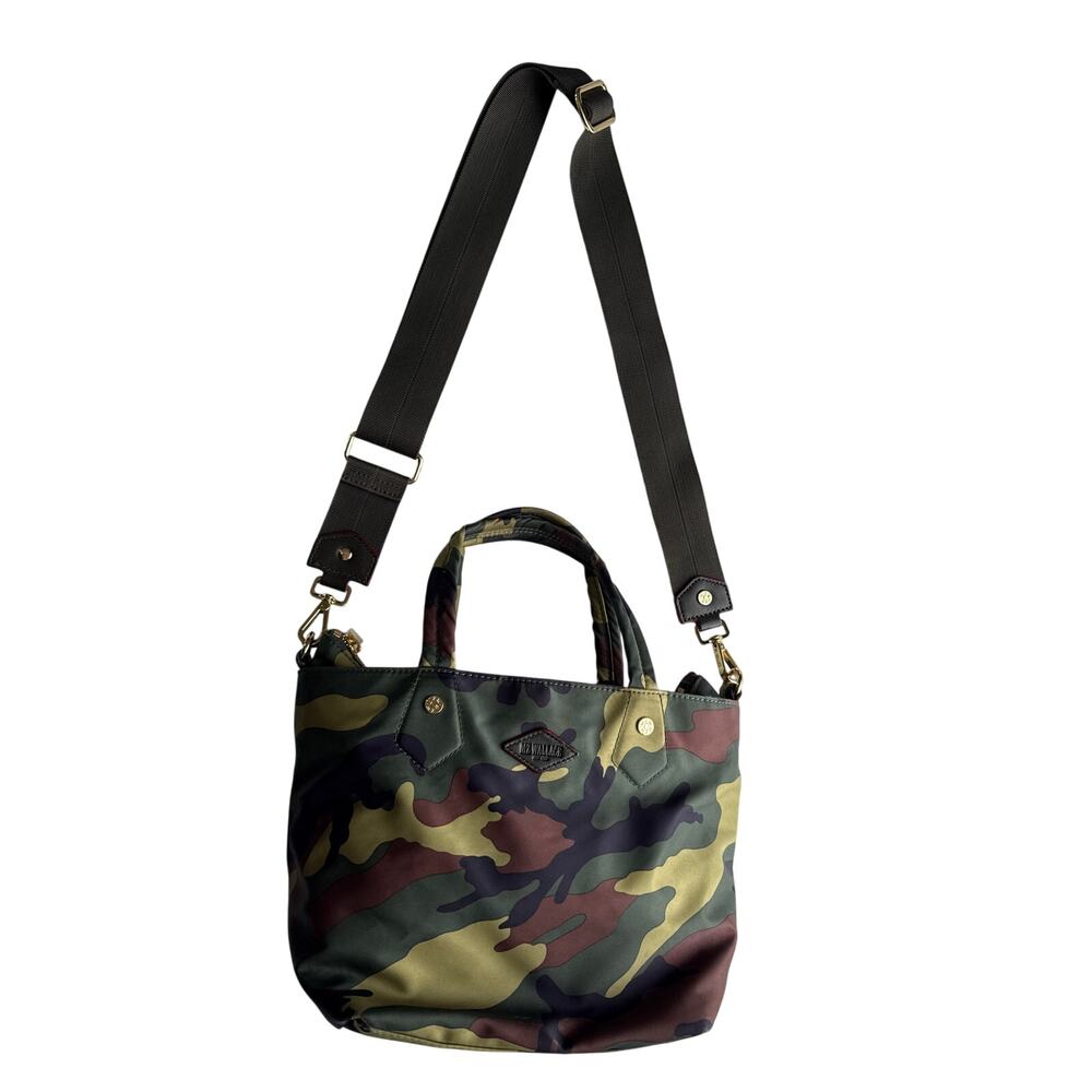 Mz Wallace Mini Soho Tote In Green Camo Designer Travel